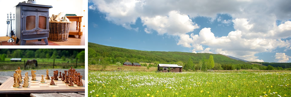 Tulloch Farm, luxury self-catering cottage holidays on a Scottish working farm near Fort William