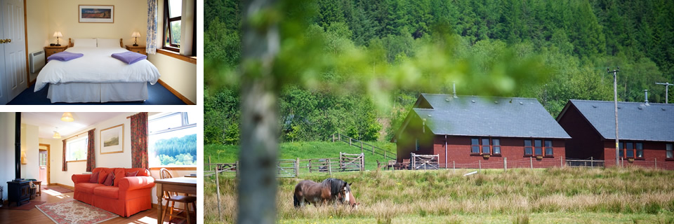 Tulloch Farm, luxury self-catering cottage holidays on a Scottish working farm near Fort William